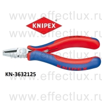 KNIPEX Серия 36 Плоскогубцы монтажные для электроники L-125 мм. KN-3632125