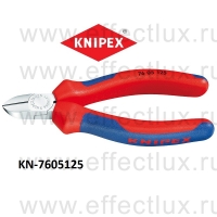 KNIPEX Серия 76 Кусачки боковые для электромеханика L-125 мм. KN-7605125