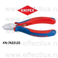 KNIPEX Серия 76 Кусачки боковые для электромеханика L-125 мм. KN-7622125