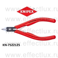 KNIPEX Серия 75 Кусачки боковые для электроники L-125 мм. KN-7522125