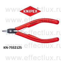 KNIPEX Серия 75 Кусачки боковые для электроники L-125 мм. KN-7552125