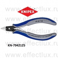 KNIPEX Серия 79 Кусачки боковые прецизионные для электроники L-125 мм. KN-7942125