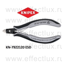 KNIPEX Серия 79 Кусачки боковые прецизионные для электроники ESD L-120 мм. KN-7922120ESD