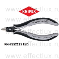 KNIPEX Серия 79 Кусачки боковые прецизионные для электроники ESD L-125 мм. KN-7952125ESD
