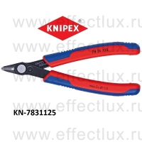 KNIPEX Серия 78 Кусачки для электроники Electronic Super Knips® L-125 мм. KN-7831125