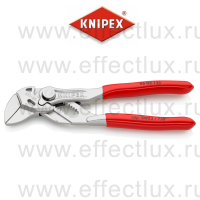 KNIPEX Клещи переставные-гаечный ключ, зев 23 мм., длина 125 мм., хромированные, обливные ручки KN-8603125