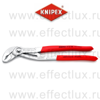KNIPEX COBRA® Клещи переставные, зев 70 мм., длина 300 мм., хромированные, обливные ручки KN-8703300