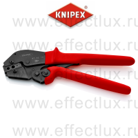 KNIPEX Пресс-клещи, 3 гнезда, соединители коаксиальные /BNC/TNC, RG 58/59/62/71/223, длина 250 мм. KN-975210