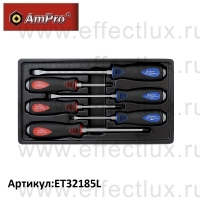 AmPro Набор отверток ударных 6 предметов ET32185L