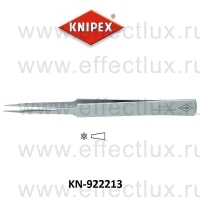 KNIPEX Пинцет для прецизионных работ особо тонкие губки KN-922213