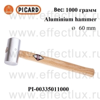 PICARD 335 Молоток с алюминиевой головкой рукоятка из ясеня 1000 грамм PI-00335011000