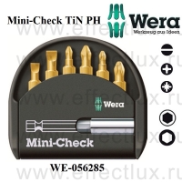 WERA Насадки (набор) +универсальный держатель Mini-Check TiN PH WE-056285