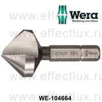 WERA 845 Насадка-однопроходной конический зенкер Размер М8 WE-104664