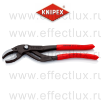 KNIPEX Клещи переставные трубные, зев 25-80 мм., длина 250 мм., фосфатированные KN-8101250