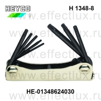 HEYCO Набор отвёрток TORX® складной вариант H-1348-8 HE-01348624030