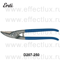 ERDI-BESSEY Ножницы обычные для прорезания отверстий в листовом металле ER-D207-250