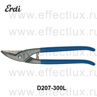 ERDI-BESSEY Ножницы обычные для прорезания отверстий в листовом металле ER-D207-300L
