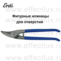  ERDI-BESSEY Ножницы фигурные для отверстий по листовому металлу ER-D214/D114 5 наименований