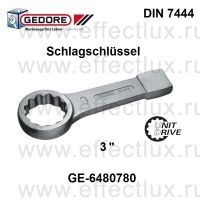 GEDORE * 306-3AF Ключ накидной ударный дюймовый 3'' GE-6480780