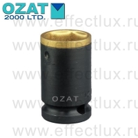 08014AP Головка шестигранная ударная 1/2" с защитным рукавом, размер: 7/8"