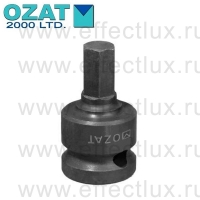 08M14H Ударная торцевая головка 1/2" для винтов с внутренним шестигранником, размер: 14 мм.