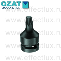 08T60 Ударная торцевая головка 1/2" для винтов с внутренним TORX® профилем, размер: T60
