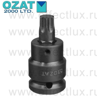 08T45V Ударная двухкомпонентная торцевая головка 1/2" для винтов с внутренним TORX® профилем, размер: T45