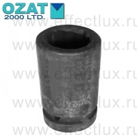 1216LDH Головка торцевая ударная двенадцатигранная 3/4", удлинённая, размер: 1"