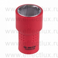 3335VE18M Головка торцевая диэлектрическая шестигранная 3/8", 18 мм.