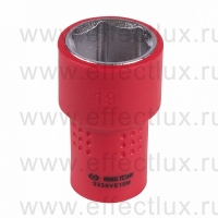 3335VE19M Головка торцевая диэлектрическая шестигранная 3/8", 19 мм.