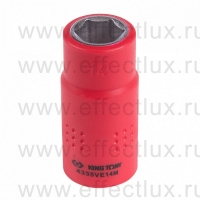 4335VE14M Головка торцевая диэлектрическая шестигранная 1/2", 14 мм.