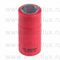 4335VE15M Головка торцевая диэлектрическая шестигранная 1/2", 15 мм.