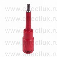 4035VE06 Торцевая головка с отвёрточной вставкой диэлектрическая 1/2", HEX, 6 мм., L = 120 мм.