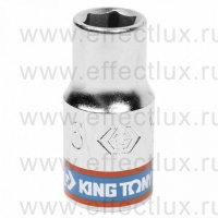 233506M Головка торцевая стандартная шестигранная 1/4", 6 мм.