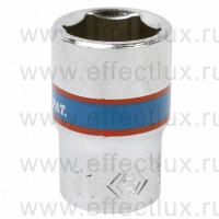 233511M Головка торцевая стандартная шестигранная 1/4", 11 мм.