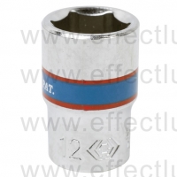 233512M Головка торцевая стандартная шестигранная 1/4", 12 мм.