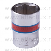 233516S Головка торцевая стандартная шестигранная 1/4", 1/2", дюймовая