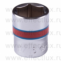 233518S Головка торцевая стандартная шестигранная 1/4", 9/16", дюймовая