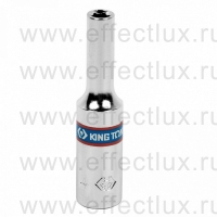 223504M Головка торцевая удлинённая шестигранная 1/4", 4 мм.