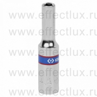 223545M Головка торцевая удлинённая шестигранная 1/4", 4,5 мм.