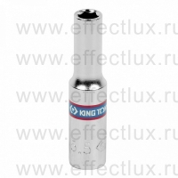 223555M Головка торцевая удлинённая шестигранная 1/4", 5,5 мм.