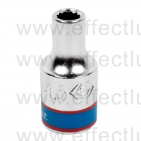 233045M Головка торцевая стандартная двенадцатигранная 1/4", 4.5 мм.