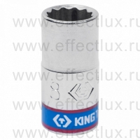 233008M Головка торцевая стандартная двенадцатигранная 1/4", 8 мм.