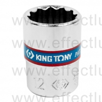 233012M Головка торцевая стандартная двенадцатигранная 1/4", 12 мм.