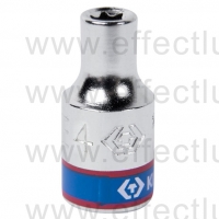 237504M Головка торцевая TORX Е-стандарт 1/4", E4, L = 24 мм.