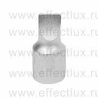 201208X Торцевая головка 1/4", с отвёрточной вставкой "Slotted", 8,0х1,2 мм., L = 25 мм.