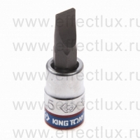 203265 Торцевая головка 1/4", с отвёрточной вставкой "Slotted", 6,5х1,2 мм., L = 37 мм.