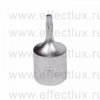 201308X Торцевая головка 1/4" с отвёрточной вставкой для винтов с внутренним TORX® профилем, T8, L = 25 мм.