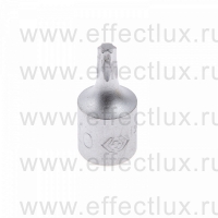 201320X Торцевая головка 1/4" с отвёрточной вставкой для винтов с внутренним TORX® профилем, T20, L = 25 мм.