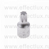 201340X Торцевая головка 1/4" с отвёрточной вставкой для винтов с внутренним TORX® профилем, T40, L = 25 мм.